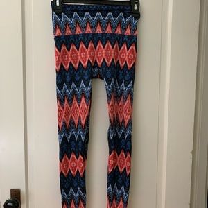 K-Deer Leggings, size small, ankle length